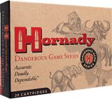 Hornady Dangerous Game Series Rifle Ammunition - 375 Ruger, 270Gr, SP-RP, Superformance
