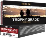 Nosler Trophy Grade Rifle Ammo, 300 WSM, 190gr, AccuBond Long-Range, 20 rds Box