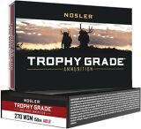 Nosler 60114 Trophy Grade Long Range Rifle Ammo, 270 WSM 150gr ABLR (20 ct.)