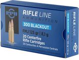 PPU PP300BF Rifle Ammo .300 AAC Blackout FMJ 125gr