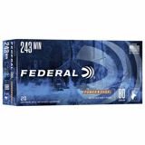 Federal Power-Shok 243 WIN 80 gr  JSP – 20 rounds