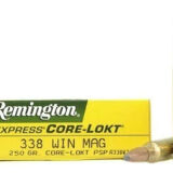 REM. c.338 WIN. 250GR. PTD SP, REM-R338W2-20