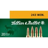 S&B Ammo 243 Winchester 100gr SP - Box of 20