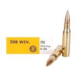 S&B Ammo .308 Win 147gr FMJ 331400 - Box of 20