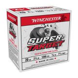Winchester Super Target 20 Gauge 2-3/4" #7.5 Shot, 7/8 oz - Case of 250 Shells