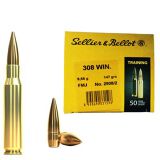 S & B 308 WIN 147GR FMJ - 50 RDS