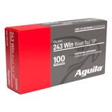 Aguila 243 Win 100 gr InterLock BTSP - Box of 20 Rounds