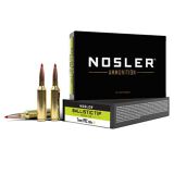 Nosler Ballistic Tip Hunting Rifle Ammo 7mm PRC, 160 Grain, Brass Case - Box of 20, 43465