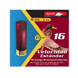 Aguila Standard Velocity Ammo Shot #7.5, 2-3/4", 16 Gauge - Box of 25
