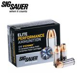 Sig Sauer Elite V-Crown 10mm 180GR JHP Ammunition Box of 20