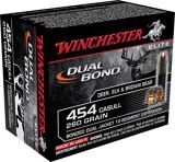 Winchester Supreme Elite 454 Casull Ammunition 260 GR Dual Bond Box of 20