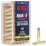 CCI .22 WMR Maxi-Mag HP 500 RDS