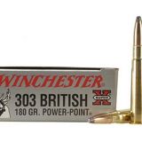 Winchester Super-X Ammunition 303 British 180 Grain Power-Point Box of 20
