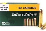 Sellier & Bellot 30 Carbine Rifle Ammo, 110Gr SP – 50Rds*Cannot ship outside Canada*Sellier & Bellot 30 Carbine Rifle Ammo, 110Gr SP – 50Rds*Cannot ship outside Canada*