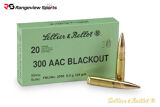 Sellier & Bellot 300 AAC Blackout Rifle Ammo, 124gr FMJ – 20Rds