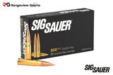 SIG Sauer Elite Ball 300 AAC Blackout Rifle Ammo, 125gr FMJ – 20Rds