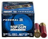 Federal Top Gun Sporting Clay Shotgun Ammo - 28ga, 2-3/4, Max DE, 3/4 oz., #7.5, 25rds Box