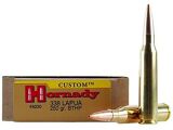 Hornady Match Rifle Ammo - 338 Lapua, 250Gr, BTHP Match, 20rds Box