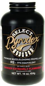 Hodgdon SELECT Pyrodex Select Muzzleloading Rifle & Shotgun Powder, 1 Lb