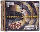 Federal Vital Shok Shotgun Ammo - 10ga, 3 1/2" Magnum, 18 Pellet 00 Buck, Copper-Plated, 5rd Box, 1100fps