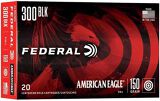 Federal American Eagle Rifle Ammo - 300 AAC Blackout, 150gr, FMJ, 20rds Box