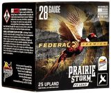 Federal Premium Prairie Storm FS Lead Load Shotgun Ammo - 28Ga, 2-3/4", 13/16oz, #6, 25rds Box, 1300fps