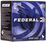 Federal Game-Shok Upland Game Load Shotgun Ammo - 12Ga, 2-3/4", 3-1/4DE, 1oz, #8, 250rds Case, 1290fps