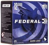 Federal Game-Shok Upland Game Load Shotgun Ammo - 16Ga, 2-3/4", 2-1/2DE, 1oz, #7.5, 25rds Box, 1165fps
