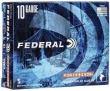 Federal Power-Shok 10Ga 3-1/2" Mag 1-3/4oz HP, Rifled Slug, 5rds Box
