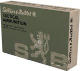 Sellier & Bellot Rifle Ammo - 6.5 Creedmoor, 140Gr, FMJBT, 500rds Case