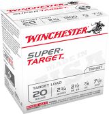 Winchester Super-Target - 20ga, #7.5, 7/8oz, 1200 FPS, 25rd Box