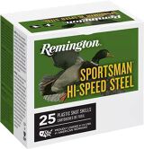 Remington Sportsman Hi-Speed Steel Load Shotgun Ammo - 10Ga, 3-1/2", MAG DE, 1-3/8oz, BB, 25rds Box, 1500fps