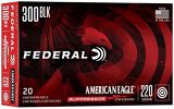 Federal American Eagle Rifle Ammo - 300 AAC Blackout, 220Gr, OTM Subsonic, 20rds Box, 1000fps
