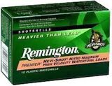 Remington Premier Hevi-Shot Nitro Magnum High Velocity Waterfowl Loads Shotgun Ammo - 12Ga, 3", MAX DE, 1-1/4oz, #4, 10rds Box, 1450fps