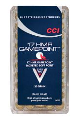17 HMR Gamepoint Predator Rimfire Ammunition