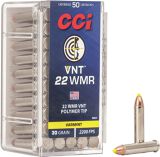 VNT Tipped 22 WMR cal Ammunition - 30 gr - 50/Box