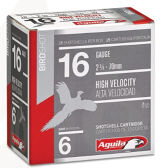 AGUILA 16 GAUGE HIGH VELOCITY #6, N-1CHB1606