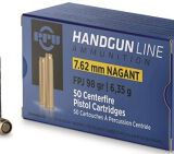 PRVI 7.62 Nagant FMJ 98 gr. 50 Rounds #A-470, N-A470